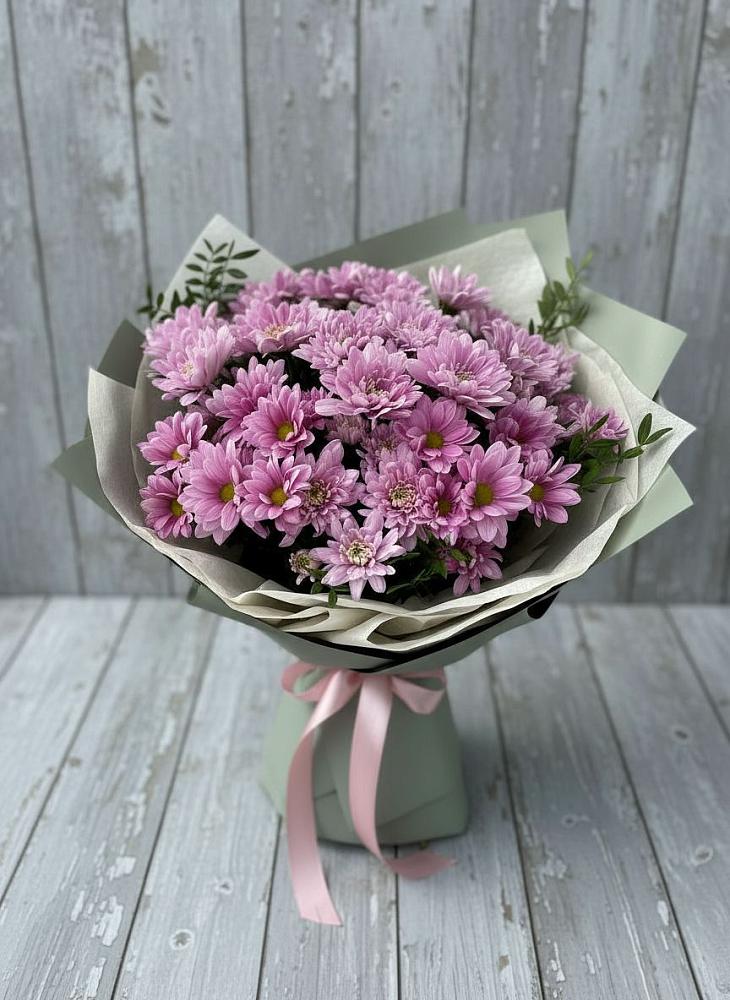 Букет цветов из: Хризантемы в Октябрьском Московской области