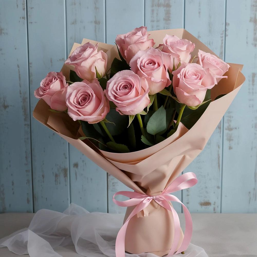 Букет цветов из: Розы в Октябрьском Московской области