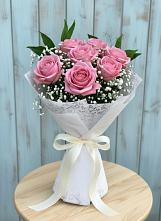 Букет цветов из:  Розы #REPLACE_PRED# Октябрьском Московской области