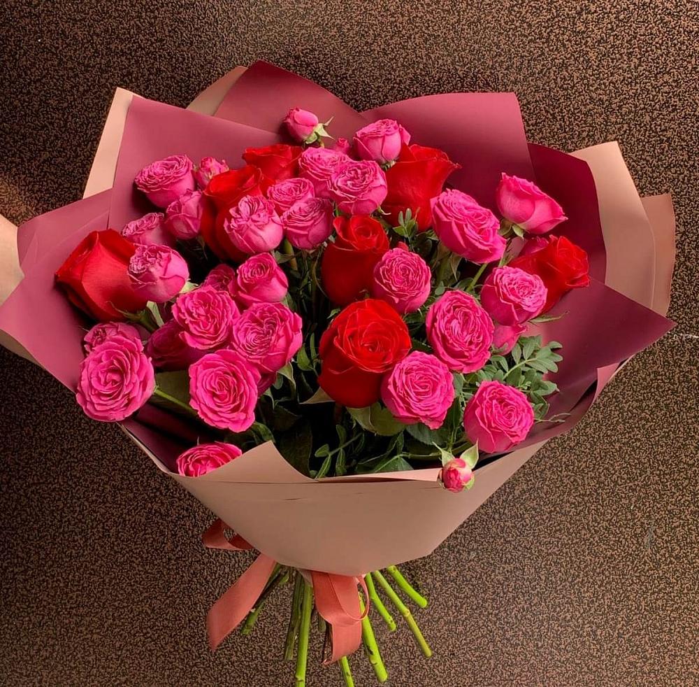 Букет В объятьях нежности в Октябрьском Московской области