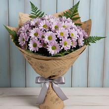 Букет цветов из:  Хризантемы в Октябрьском Московской области