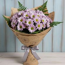 Букет цветов из:  Хризантемы в Октябрьском Московской области