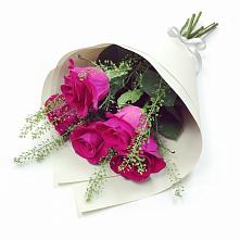 Букет цветов из:  Розы #REPLACE_PRED# Октябрьском Московской области