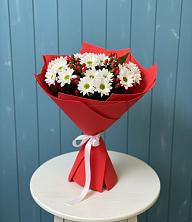 Букет цветов из:  Хризантемы в Октябрьском Московской области