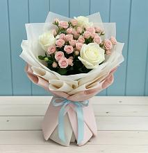Букет цветов из:  Розы #REPLACE_PRED# Октябрьском Московской области