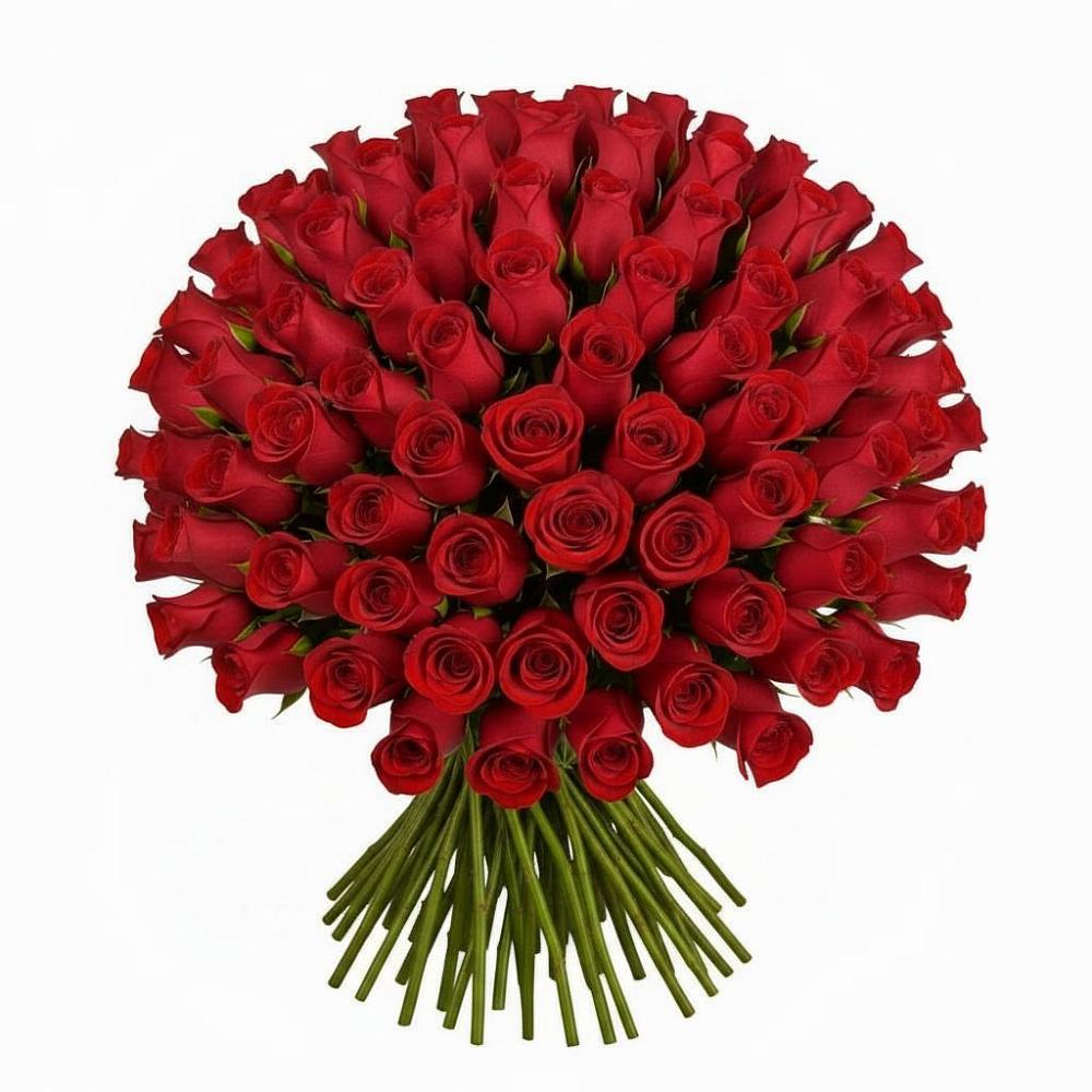 Букет Красные розы Чери Лав в Октябрьском Московской области
