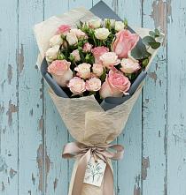Букет цветов из:  Розы #REPLACE_PRED# Октябрьском Московской области