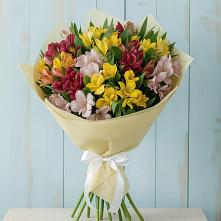 Букет цветов из:  Альстромерии в Октябрьском Московской области