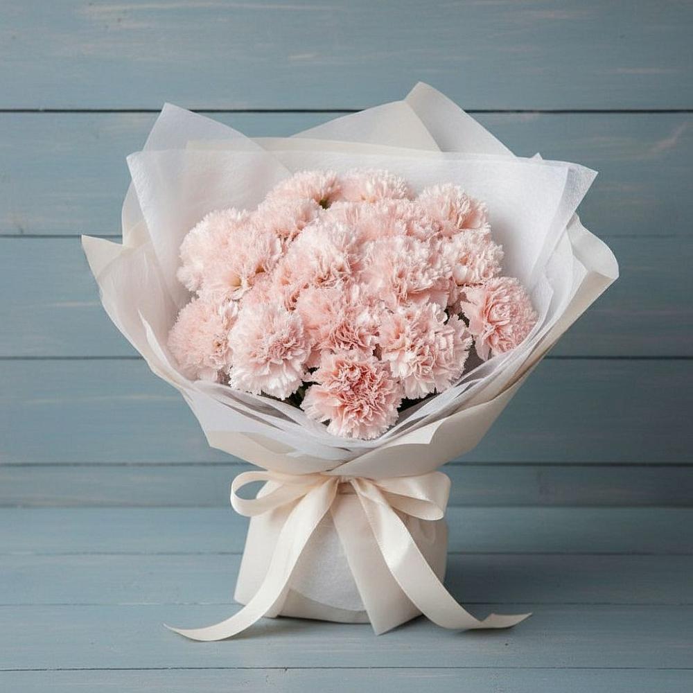 Букет цветов из: Гвоздики в Октябрьском Московской области