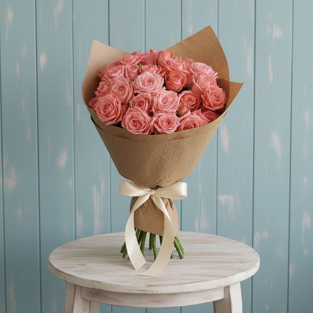 Букет цветов из: Розы в Октябрьском Московской области