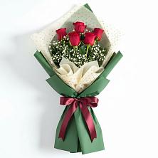 Букет цветов из:  Розы в Октябрьском Московской области
