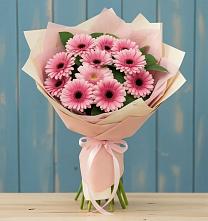 Букет цветов из:  Герберы в Октябрьском Московской области