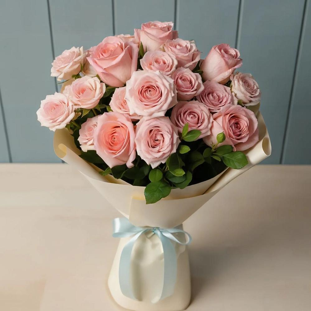 Букет Розовый шарм в Октябрьском Московской области